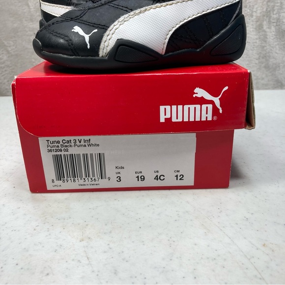 Puma Tune Cat 3 361200-02 Sneakers Shoes Toddler Sz 4C - Picture 2 of 10
